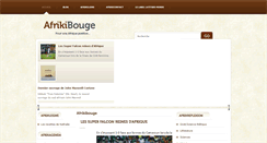 Desktop Screenshot of afrikibouge.com
